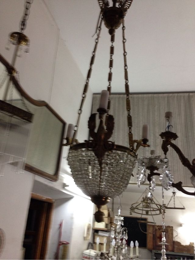 Lampara estilo imperio