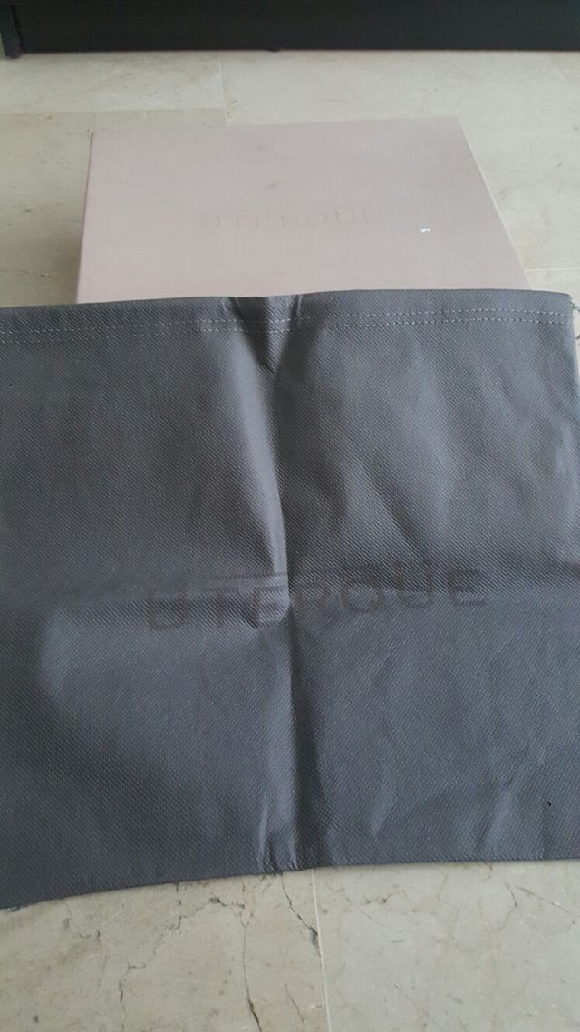 Zapatos azul marino de Uterque n 40