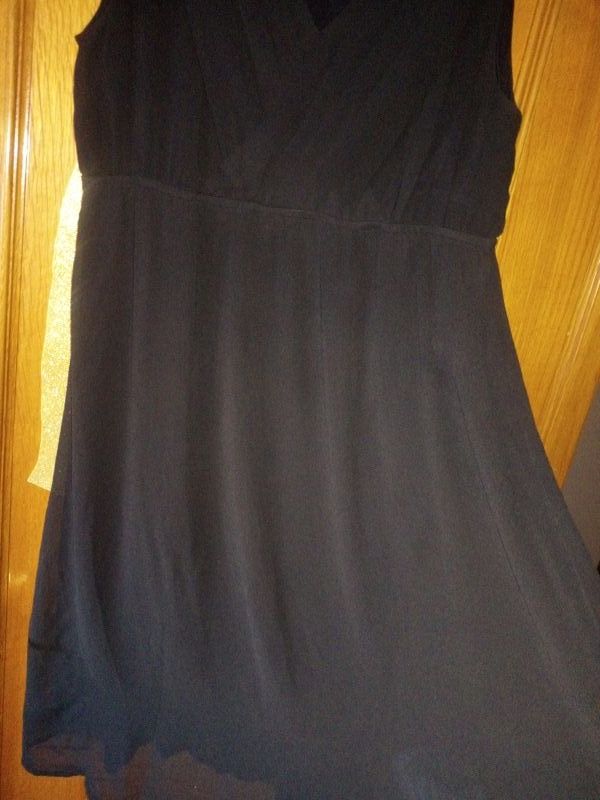 Vestido negro premamá
