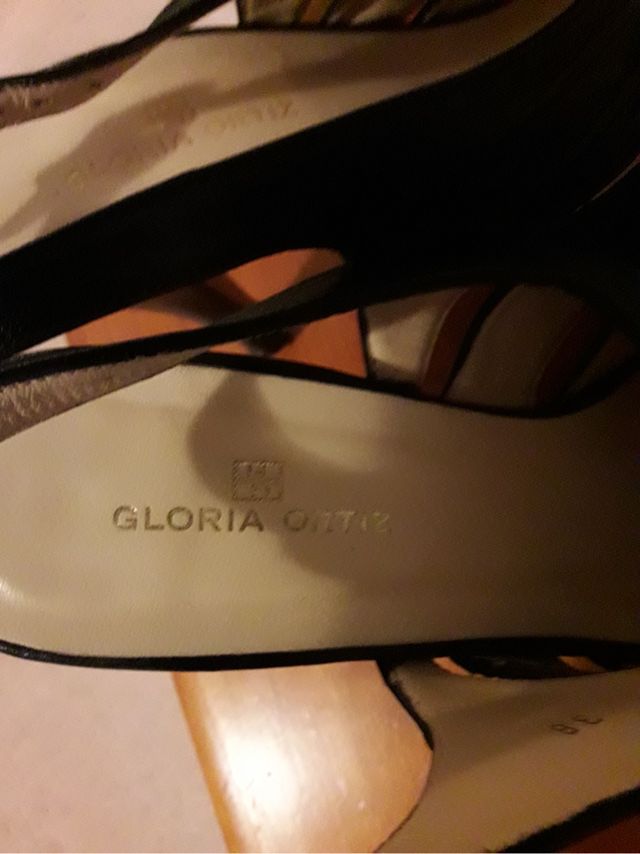 Zapatos TACON-GLORIA ORTIZ- PIEL LIQUIDACION!!