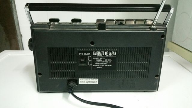 Radio Cassette Fairmate Modelo CR-353