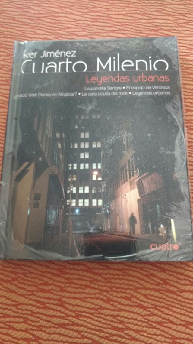 DVD CUARTO MILENIO LEYENDAS URBANAS IKER JIMÉNEZ de segunda mano por ... DVD CUARTO MILENIO LEYENDAS URBANAS IKER JIMÉNEZ de segunda mano por ...