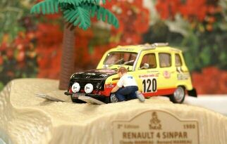 RENAULT 4 SINPAR EDITION DAKAR 1980 C DE ALTAYA EN