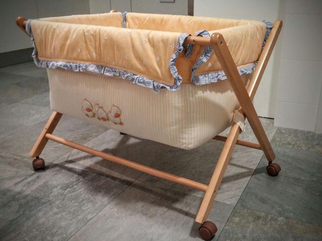 Mini culla in legno