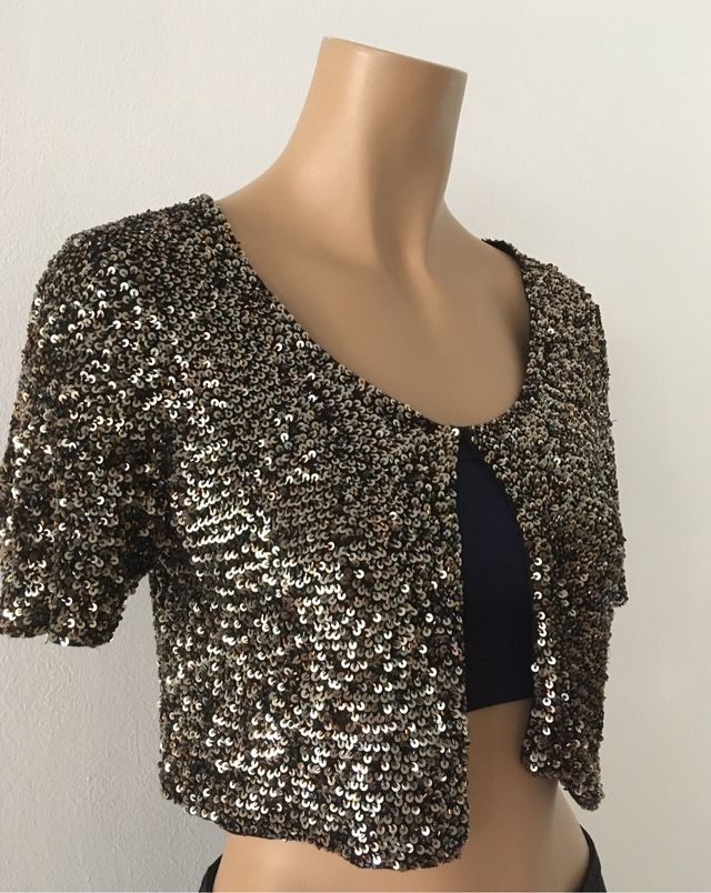 Bolero de lentejuelas