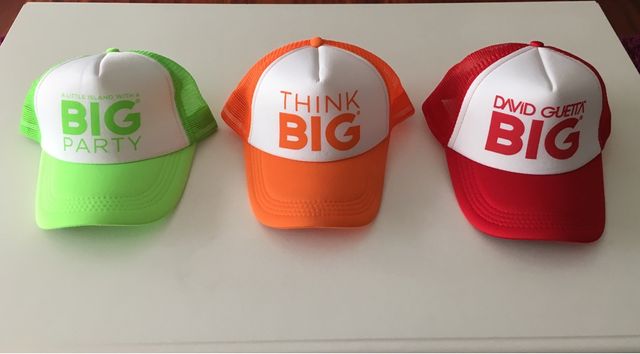 Gorras Ushuaia Ibiza David Guetta