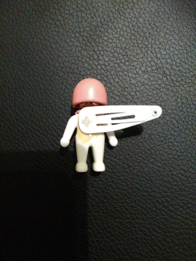 Horquillas bebés playmobil