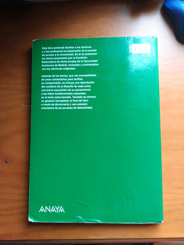 Libro de Textos de filosofía