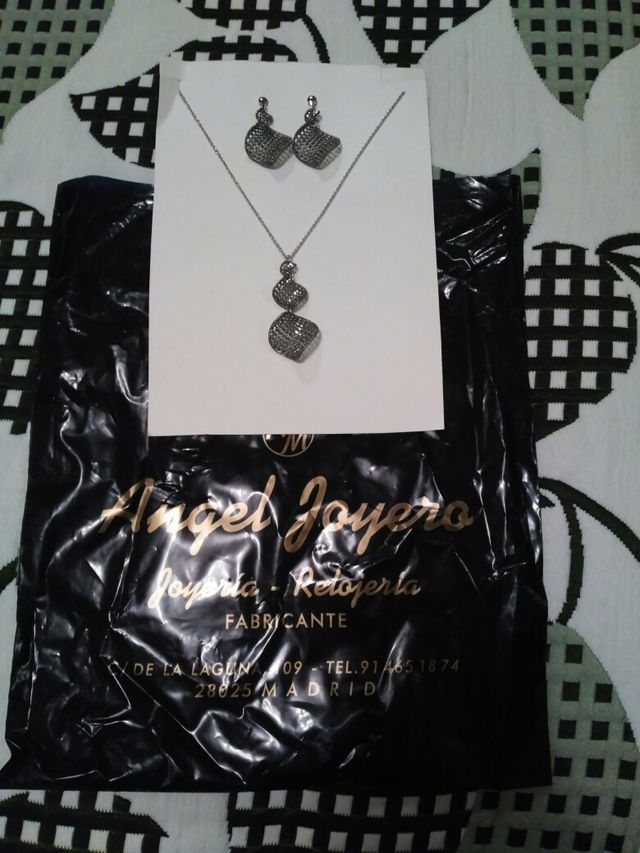 ORIGINAL CONJUNTO PLATA NUEVO!!!!