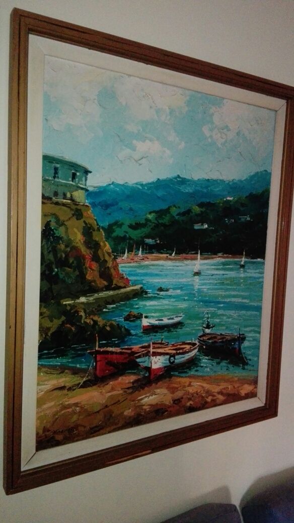 Pintura original de Eduard Xandri. Cuadro