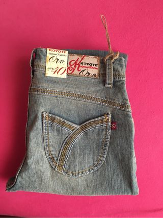 Pantalón vaquero elástico chica KOYOTE 405-168 | CONFECCIONES ROMERAL