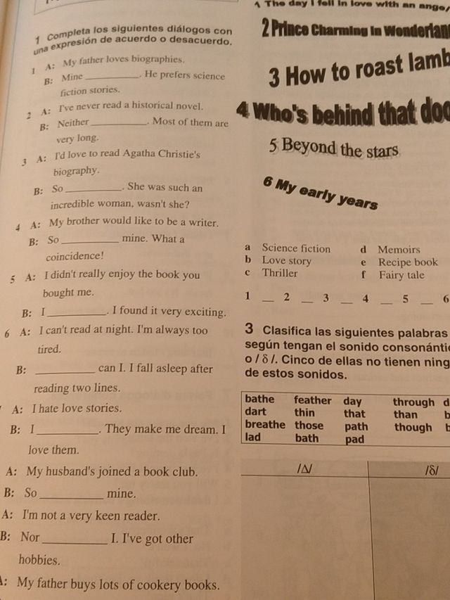 Libro inglés y cds  Nivel Intermedio.