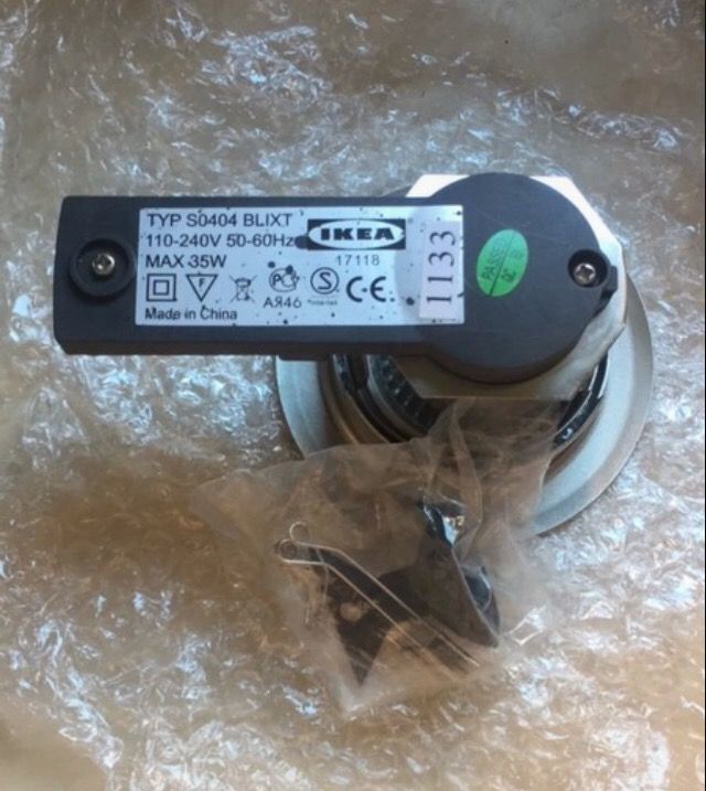 Foco empotrable direccionable