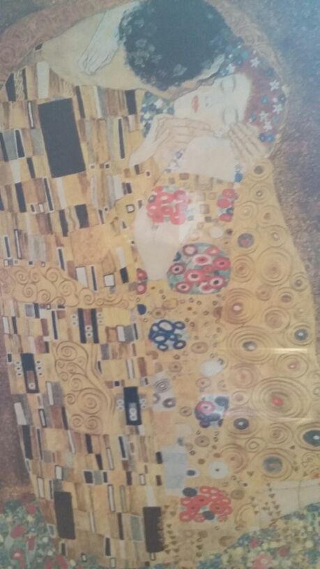 Arte, pinturas, cuadro "El Beso" de Klimt