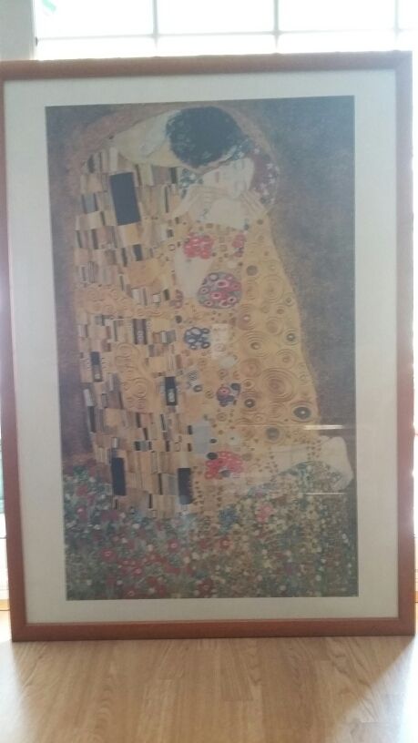 Arte, pinturas, cuadro "El Beso" de Klimt