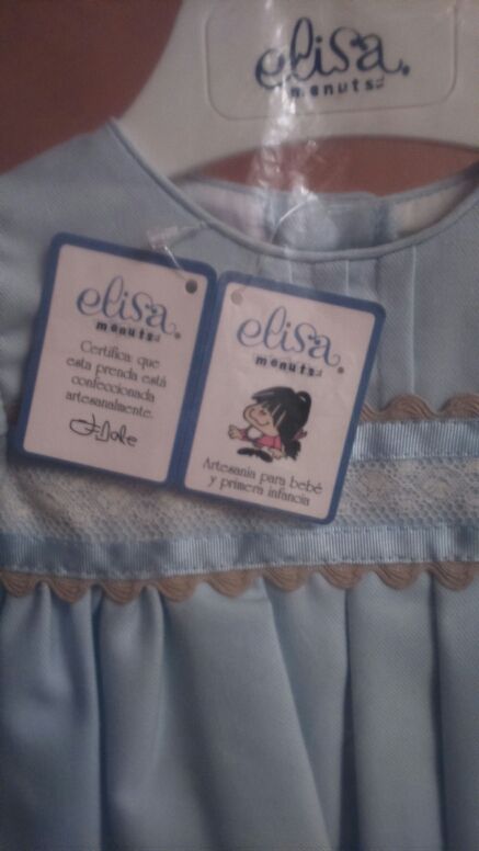 Vestido nuevo talla 3 meses