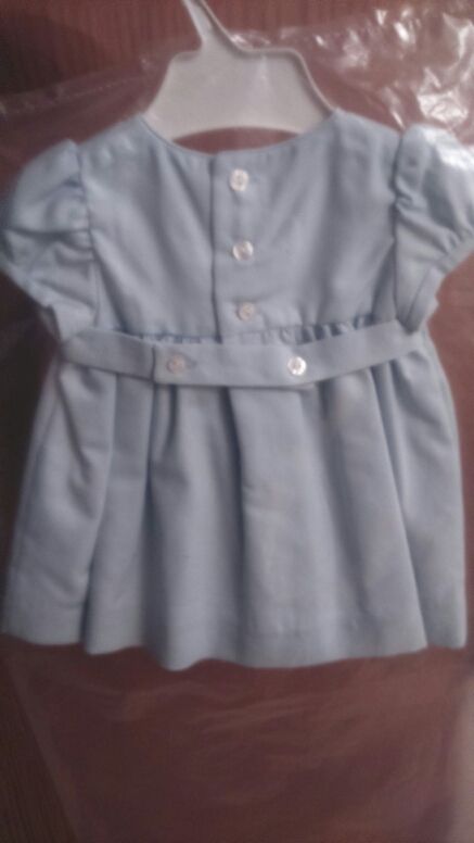 Vestido nuevo talla 3 meses