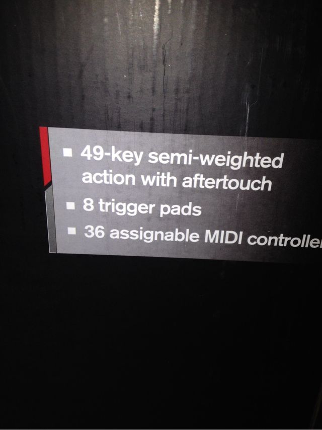 Teclado MIDI M-AUDIO