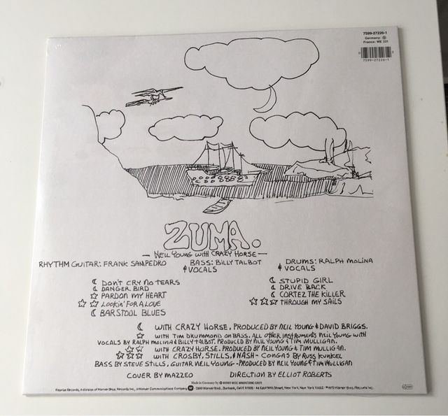 Neil Young "Zuma" VINILO precintado