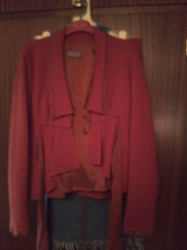 Traje chaqueta y falda