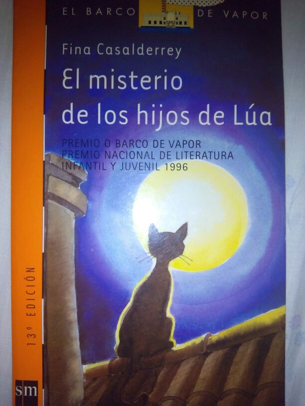 Libro de primaria El misterio de los hijos de Lúa
