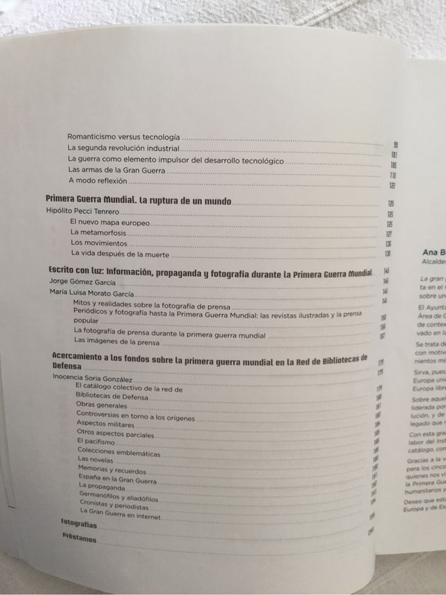 Libro "LA GRAN GUERRA. UNA VISION DESDE ESPAÑA"