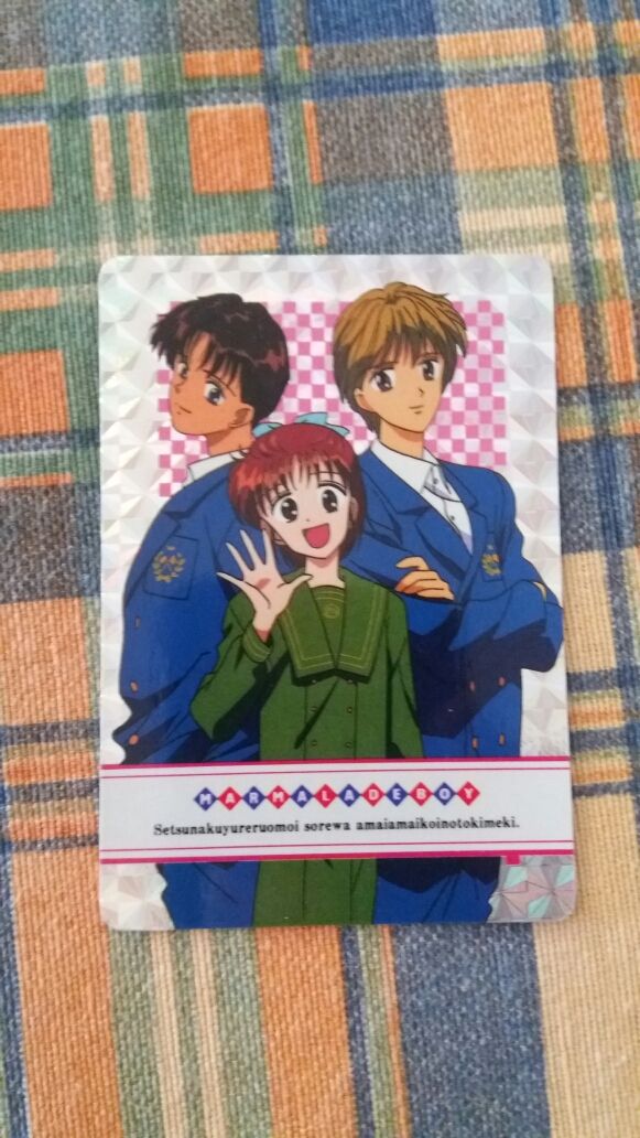 Carta Mermelade Boy de coleccionista