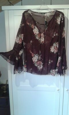 Camisa transparente Yera 42