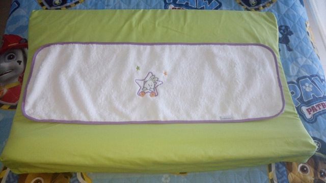 Cambiador bebé esponja