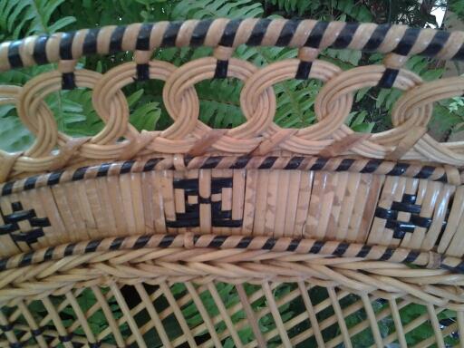 Conjunto de cine sillón Emmanuelle vintage.
