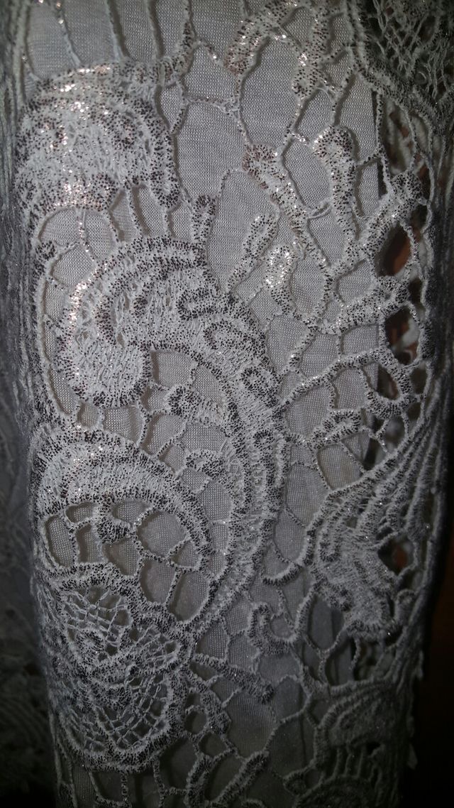 Top encaje nude nuevo massimo dutti