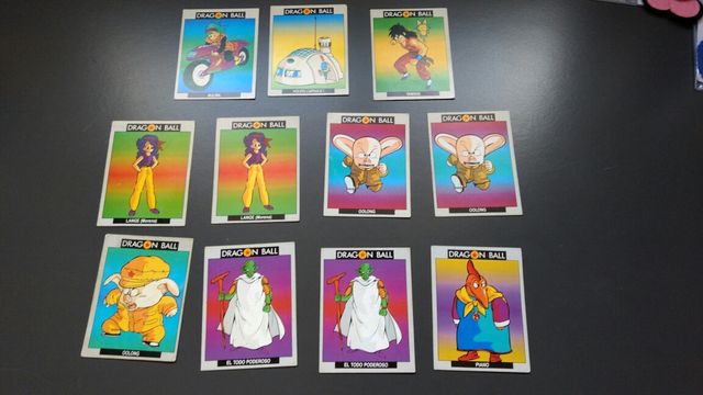 Cromos Dragon Ball