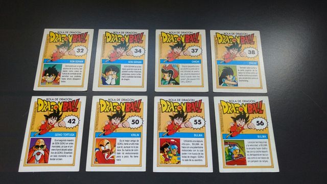 Cromos Dragon Ball