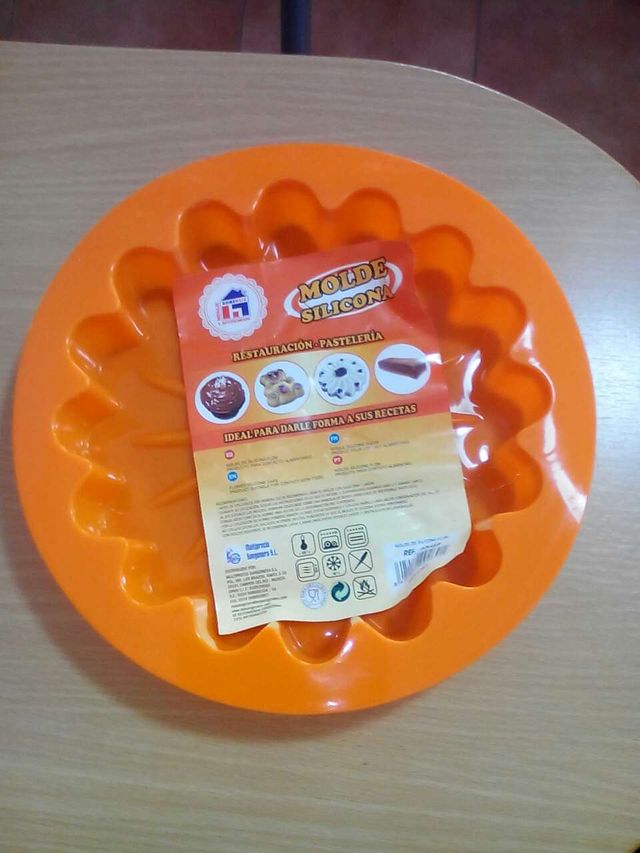 Molde silicona. Repostería.