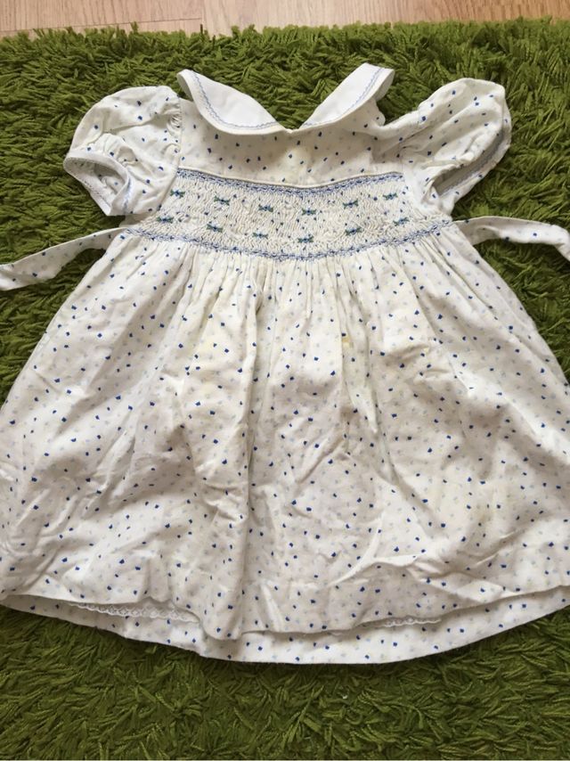 Vestido nidos t.2 años 