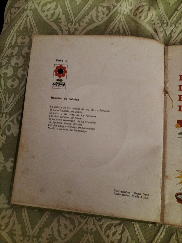 libro antiguo infantil