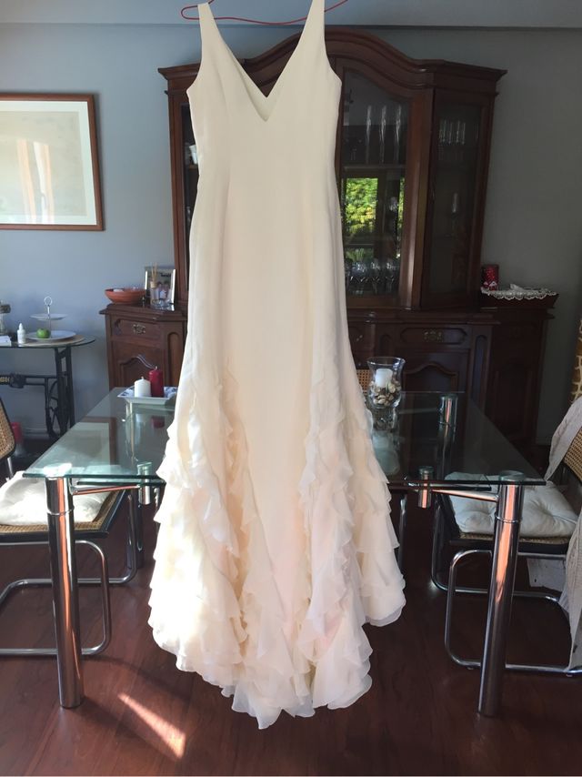 vestido de novia de victorio y lucchino de segunda mano por 300 € en