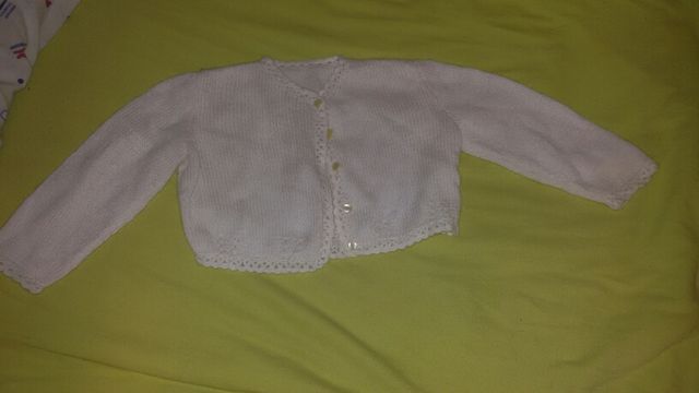 Chaquetita de punto 12 meses