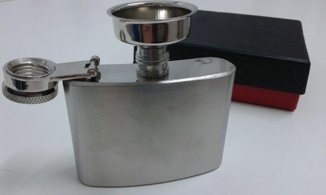 Mini petaca acero inox.