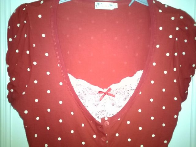 Chaqueta manga corta con encaje Cortefiel