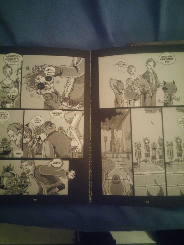 I luv halloween comic