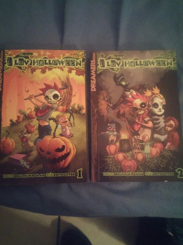 I luv halloween comic