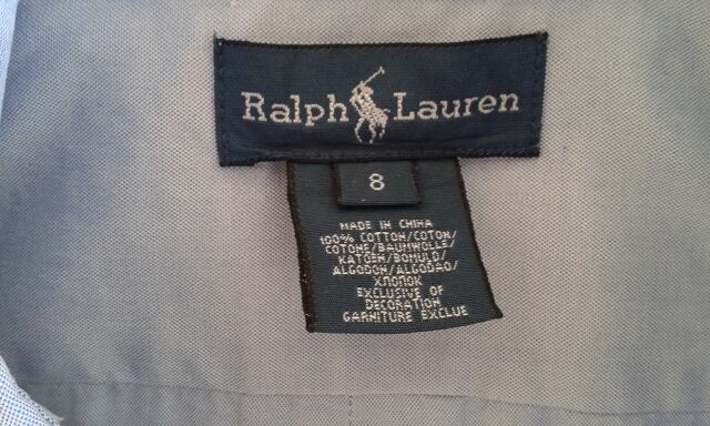 NUEVA Ralhp Lauren. Talla 8 años.