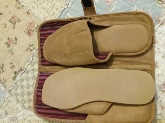 Zapatillas de ante con funda