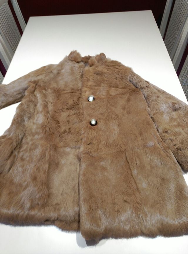 REBAJAS Abrigo de piel de zorro autentico
