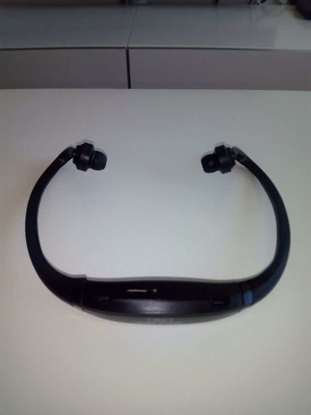 Auriculares reproductores mp3 con tarjeta sd + fm