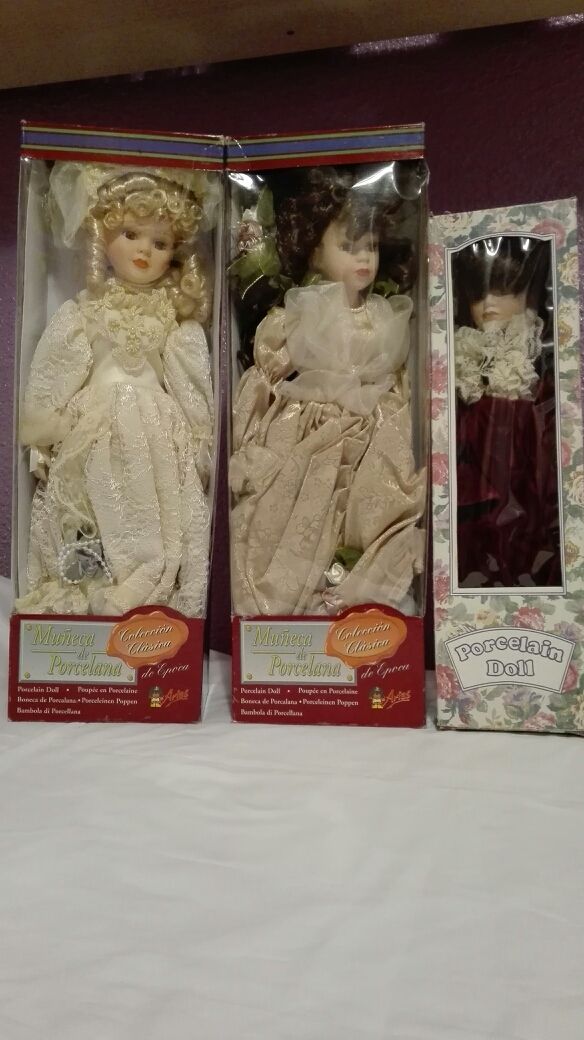 Muñecas de porcelana