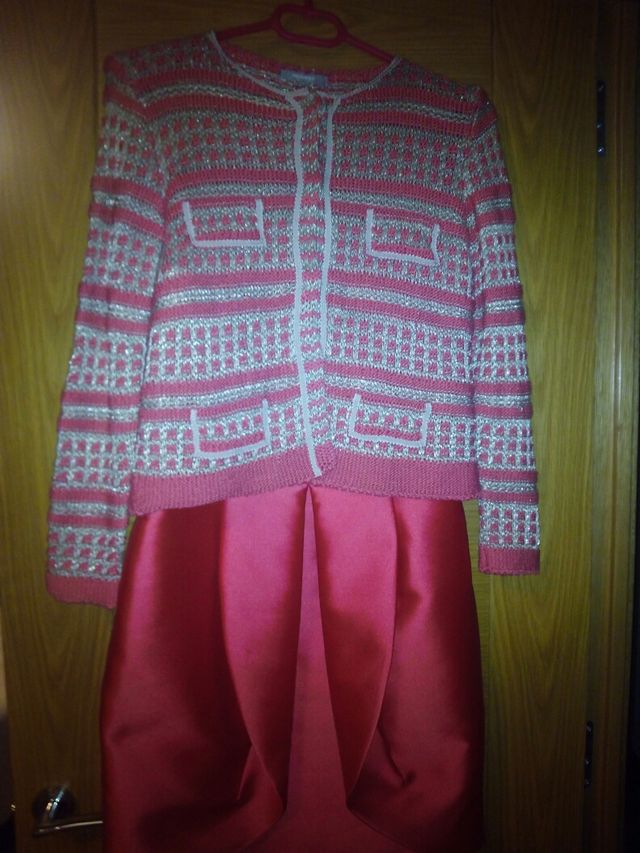 Chaqueta corte Chanel ideal para vaqueros