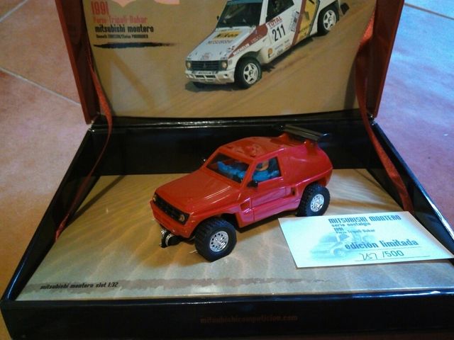 Mitsubishi pajero TT Scalextric pro slot