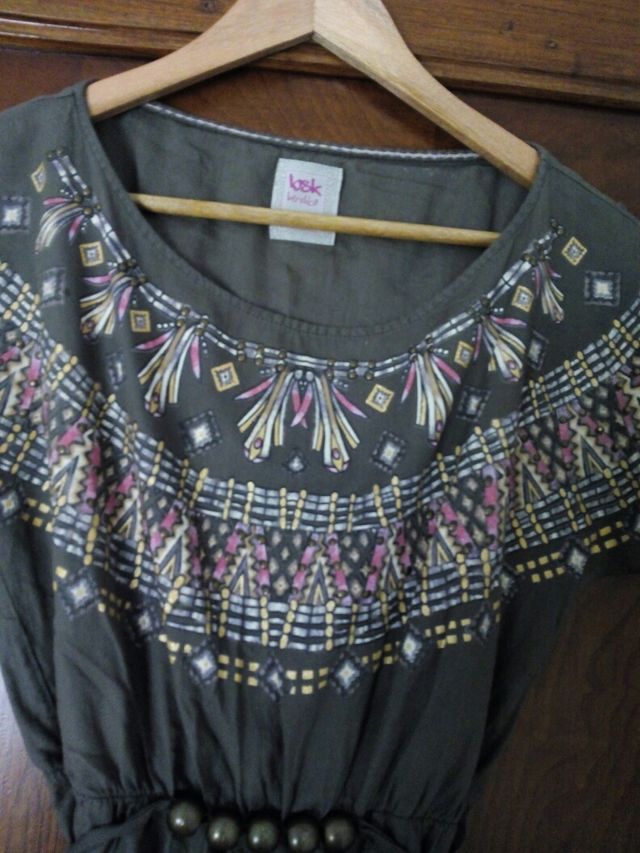 Camiseta étnica talla L